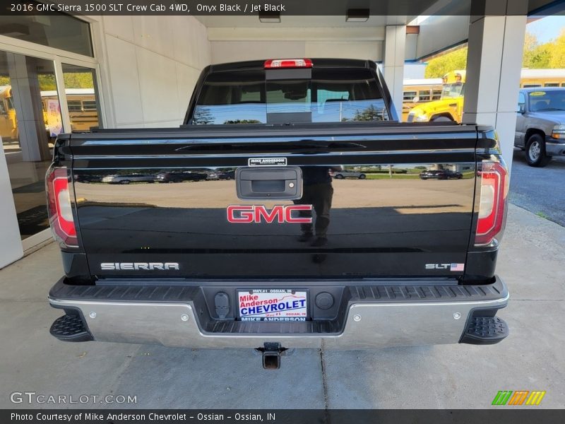 Onyx Black / Jet Black 2016 GMC Sierra 1500 SLT Crew Cab 4WD