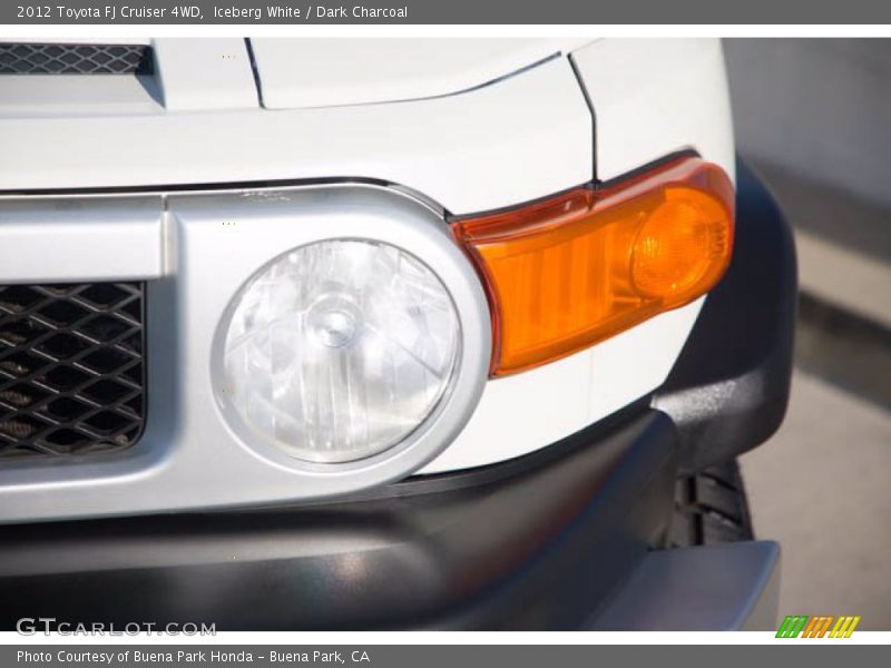 Iceberg White / Dark Charcoal 2012 Toyota FJ Cruiser 4WD