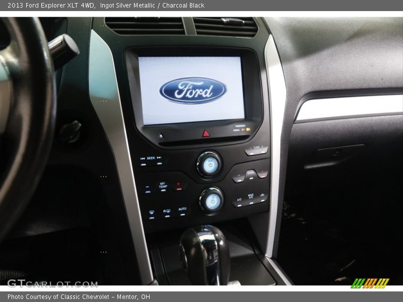 Ingot Silver Metallic / Charcoal Black 2013 Ford Explorer XLT 4WD