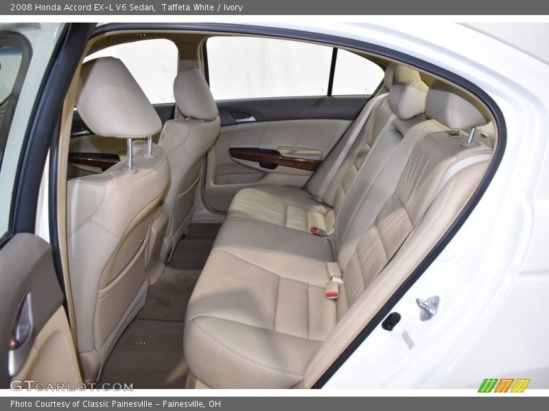 Taffeta White / Ivory 2008 Honda Accord EX-L V6 Sedan