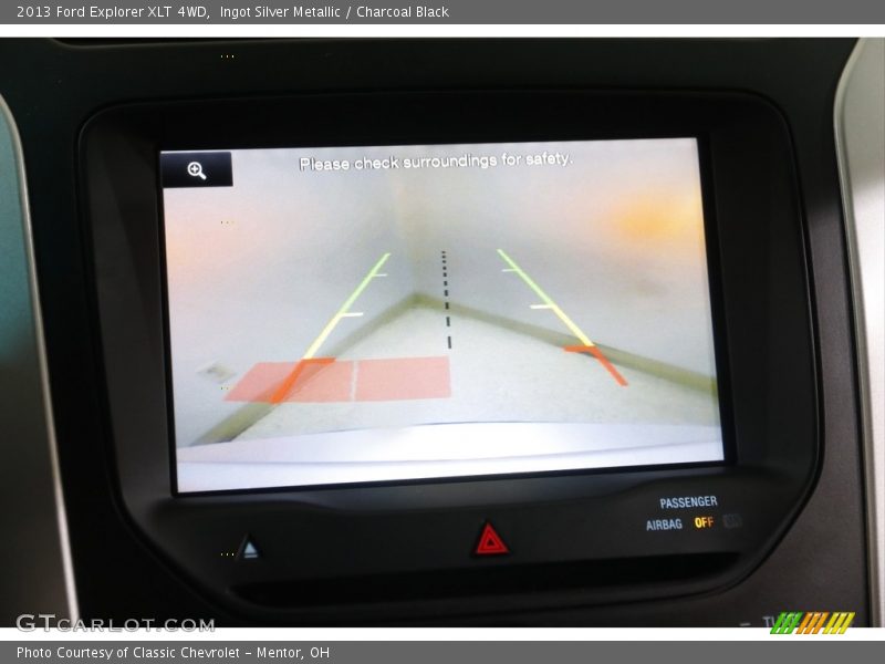Ingot Silver Metallic / Charcoal Black 2013 Ford Explorer XLT 4WD