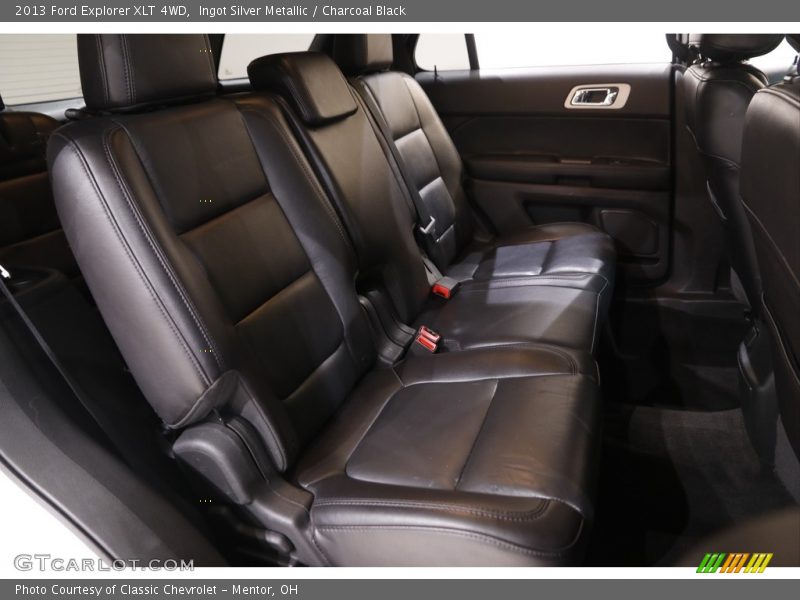 Ingot Silver Metallic / Charcoal Black 2013 Ford Explorer XLT 4WD