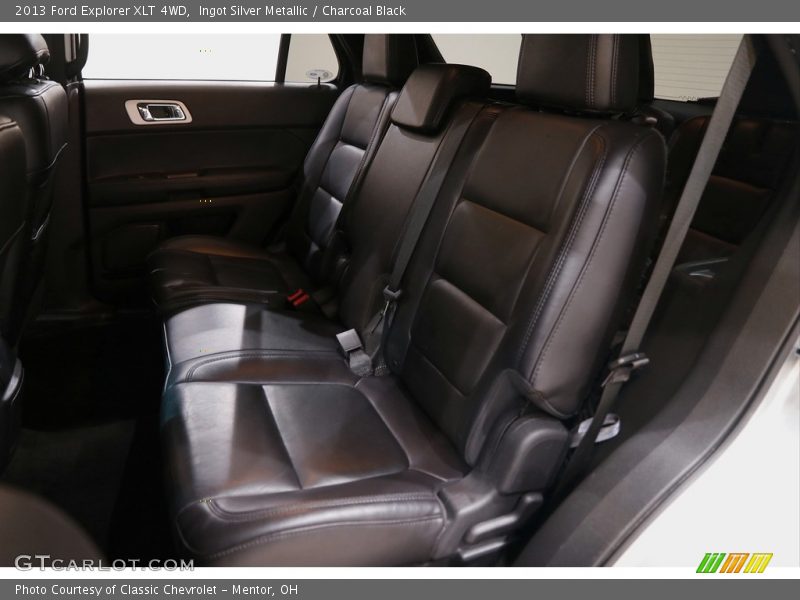 Ingot Silver Metallic / Charcoal Black 2013 Ford Explorer XLT 4WD