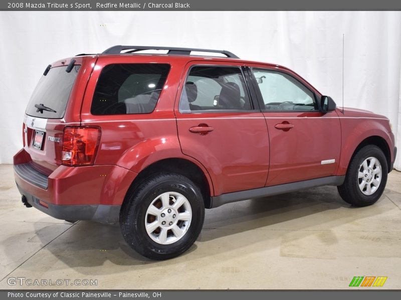 Redfire Metallic / Charcoal Black 2008 Mazda Tribute s Sport