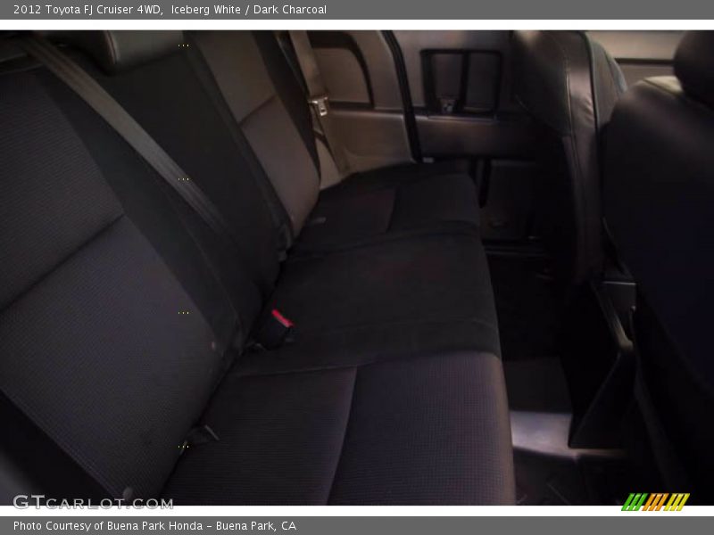 Iceberg White / Dark Charcoal 2012 Toyota FJ Cruiser 4WD