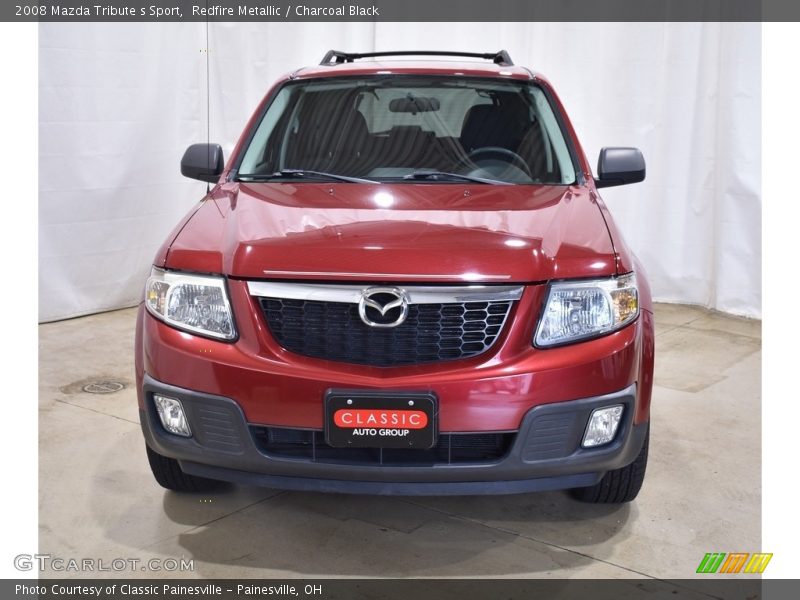 Redfire Metallic / Charcoal Black 2008 Mazda Tribute s Sport