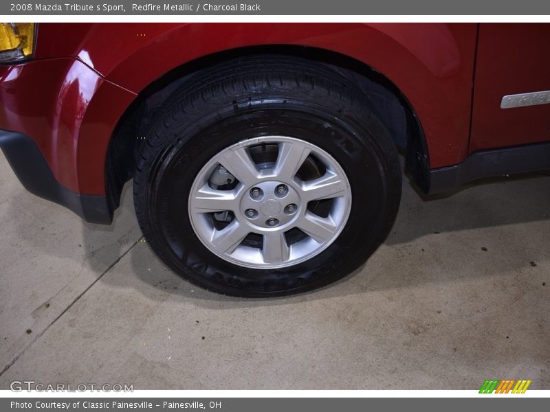 Redfire Metallic / Charcoal Black 2008 Mazda Tribute s Sport