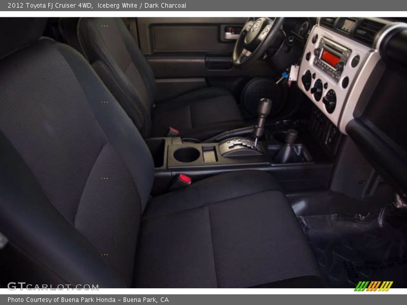 Iceberg White / Dark Charcoal 2012 Toyota FJ Cruiser 4WD