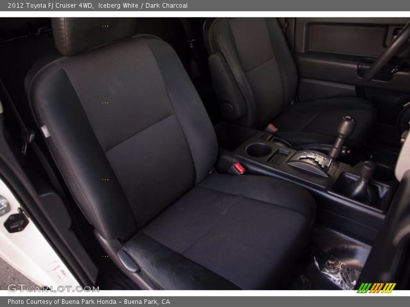 Iceberg White / Dark Charcoal 2012 Toyota FJ Cruiser 4WD