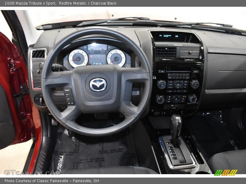 Redfire Metallic / Charcoal Black 2008 Mazda Tribute s Sport