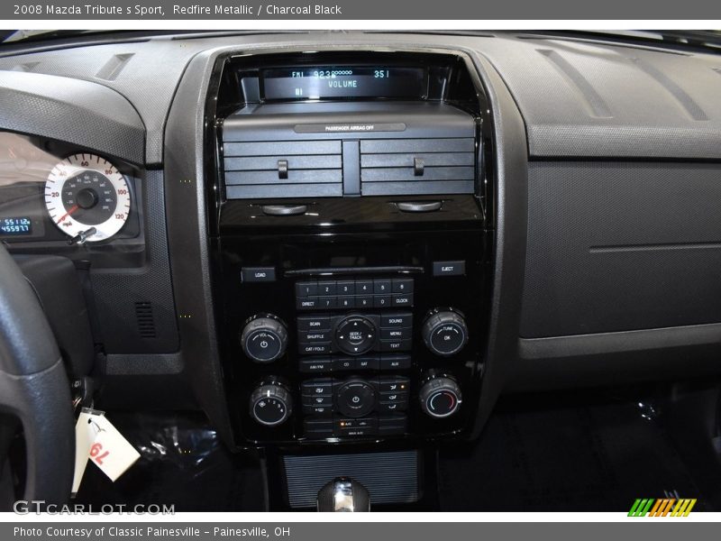 Redfire Metallic / Charcoal Black 2008 Mazda Tribute s Sport