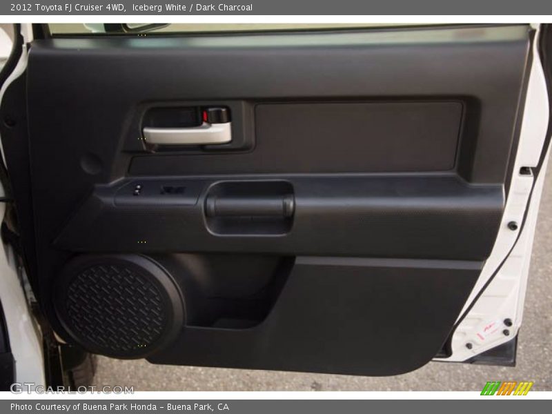 Iceberg White / Dark Charcoal 2012 Toyota FJ Cruiser 4WD