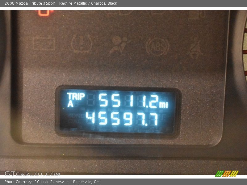 Redfire Metallic / Charcoal Black 2008 Mazda Tribute s Sport