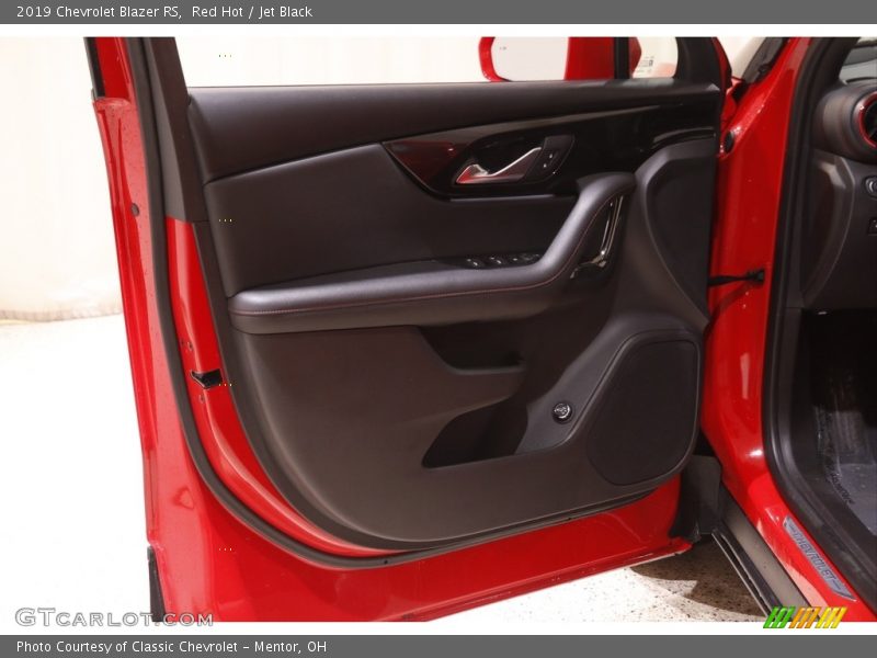 Red Hot / Jet Black 2019 Chevrolet Blazer RS