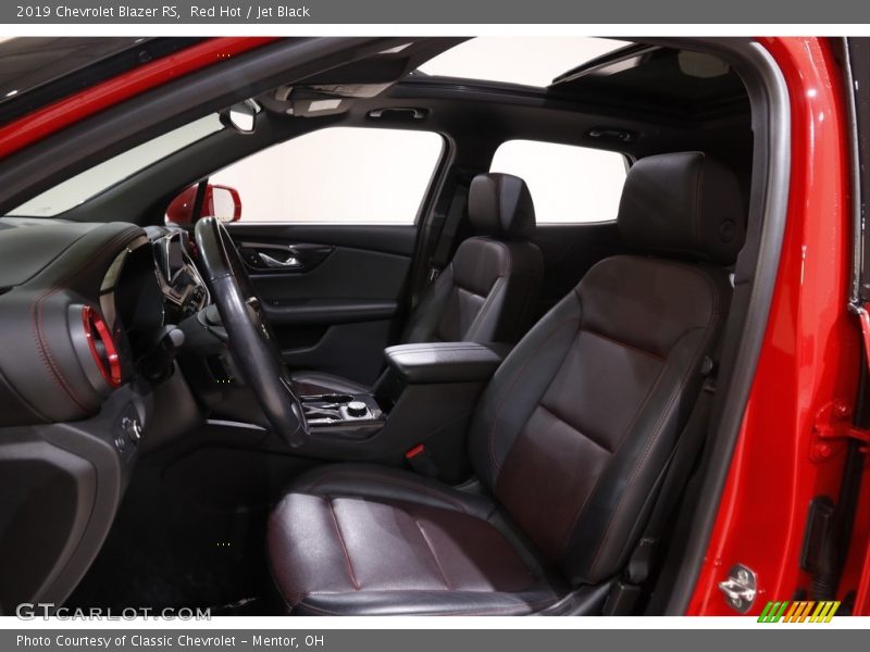 Red Hot / Jet Black 2019 Chevrolet Blazer RS