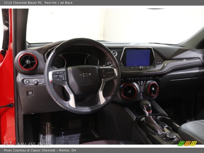 Red Hot / Jet Black 2019 Chevrolet Blazer RS