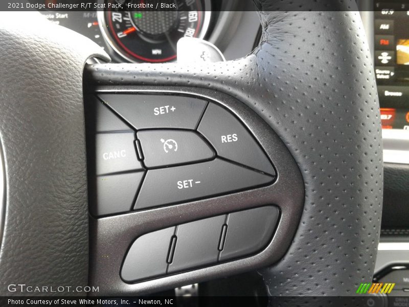 Frostbite / Black 2021 Dodge Challenger R/T Scat Pack