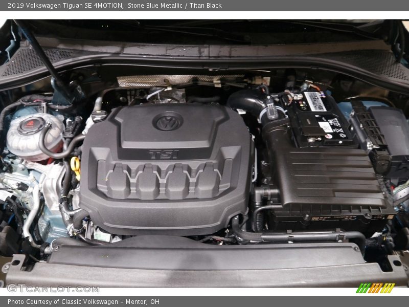  2019 Tiguan SE 4MOTION Engine - 2.0 Liter TSI Turbcharged DOHC 16-Valve VVT 4 Cylinder