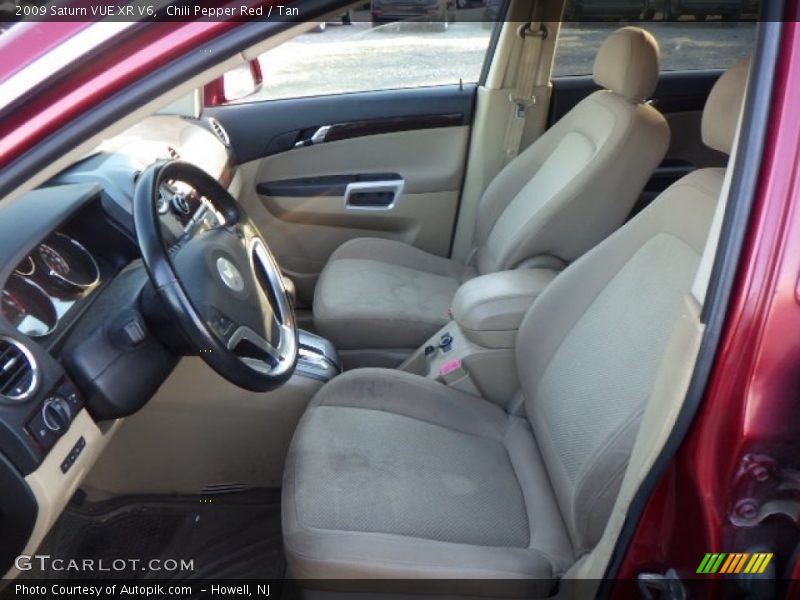 Chili Pepper Red / Tan 2009 Saturn VUE XR V6