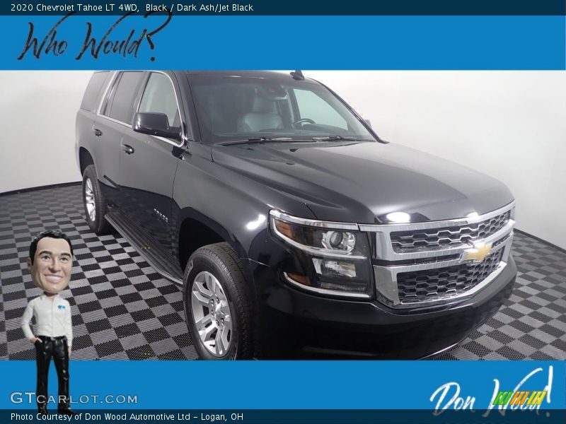 Black / Dark Ash/Jet Black 2020 Chevrolet Tahoe LT 4WD