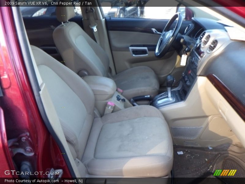 Chili Pepper Red / Tan 2009 Saturn VUE XR V6