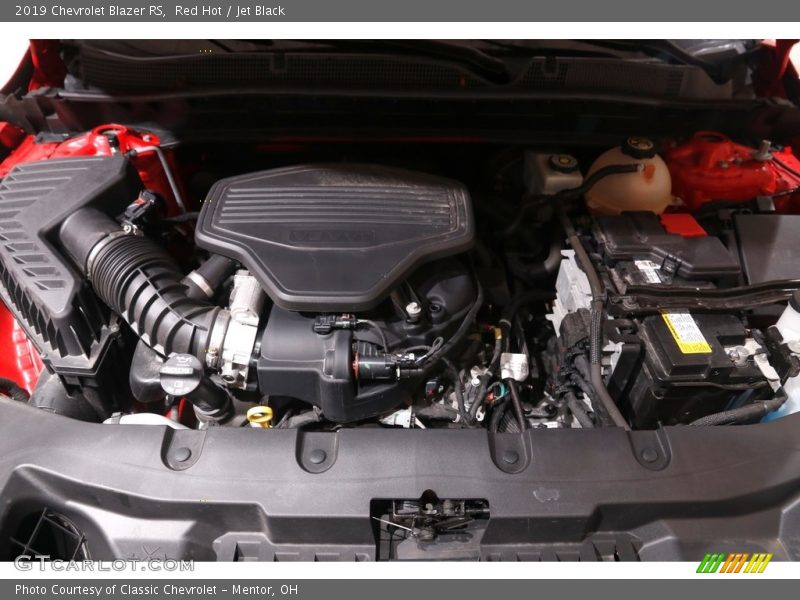 Red Hot / Jet Black 2019 Chevrolet Blazer RS