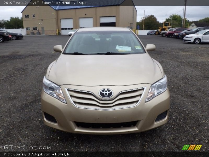 Sandy Beach Metallic / Bisque 2010 Toyota Camry LE