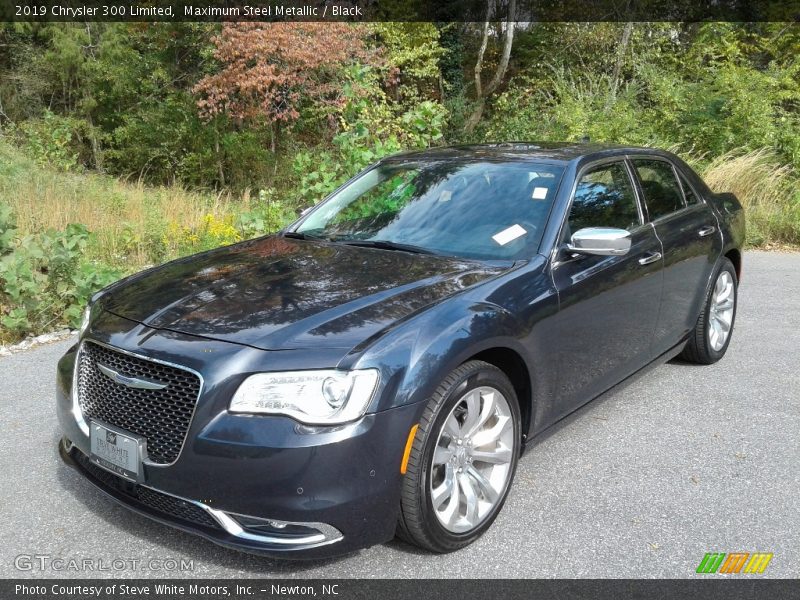 Maximum Steel Metallic / Black 2019 Chrysler 300 Limited