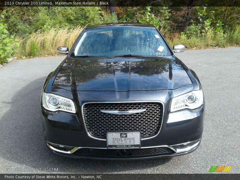 Maximum Steel Metallic / Black 2019 Chrysler 300 Limited