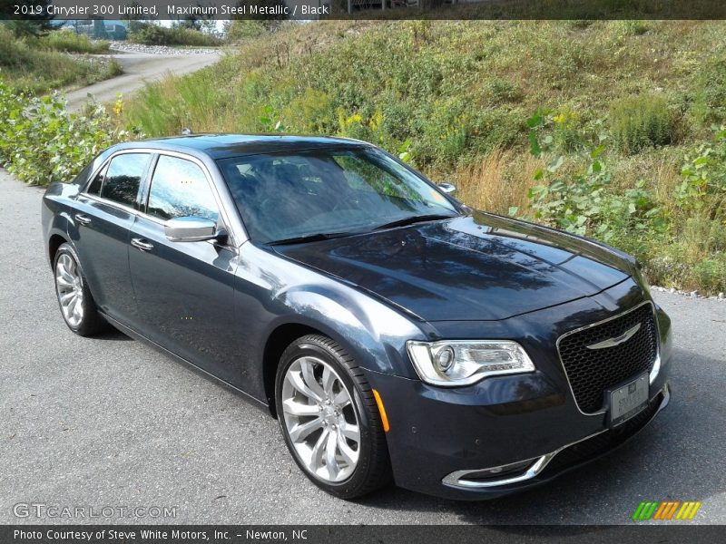 Maximum Steel Metallic / Black 2019 Chrysler 300 Limited