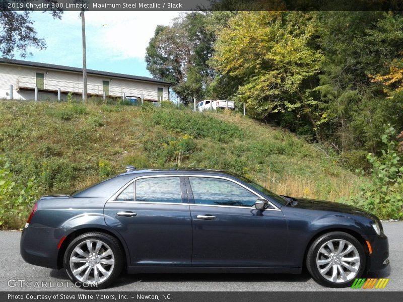 Maximum Steel Metallic / Black 2019 Chrysler 300 Limited