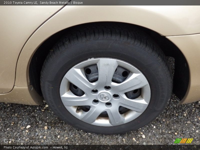 Sandy Beach Metallic / Bisque 2010 Toyota Camry LE
