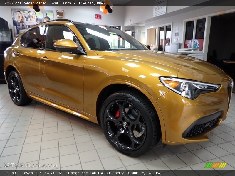 Front 3/4 View of 2022 Stelvio Ti AWD