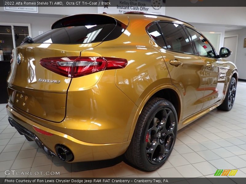  2022 Stelvio Ti AWD Ocra GT Tri-Coat