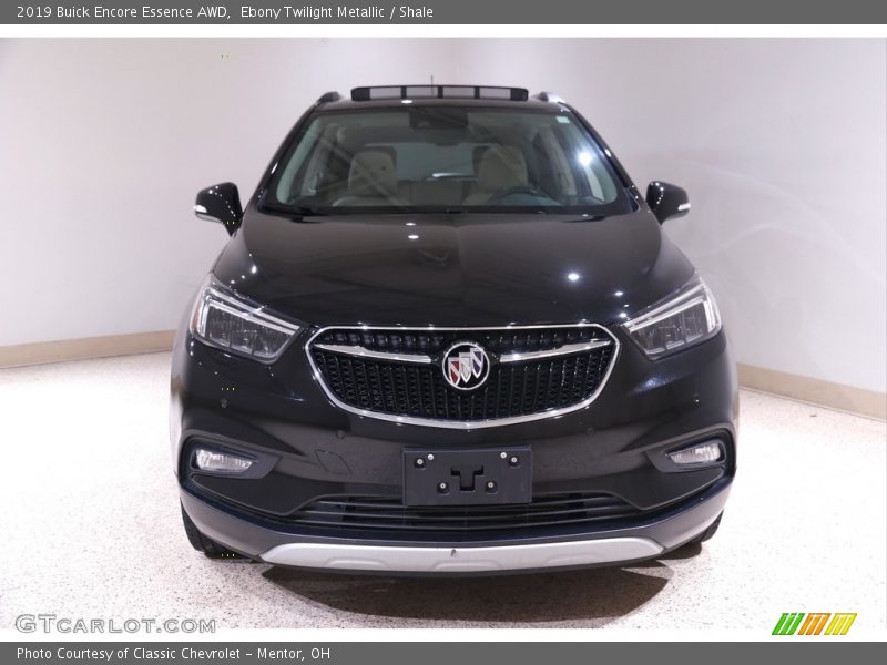 Ebony Twilight Metallic / Shale 2019 Buick Encore Essence AWD