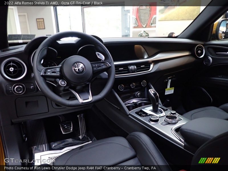 Front Seat of 2022 Stelvio Ti AWD