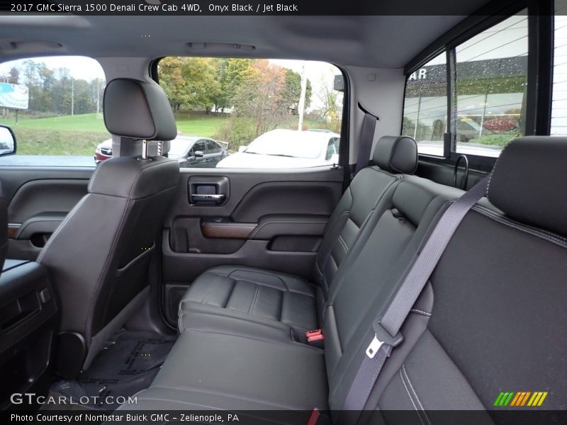 Rear Seat of 2017 Sierra 1500 Denali Crew Cab 4WD