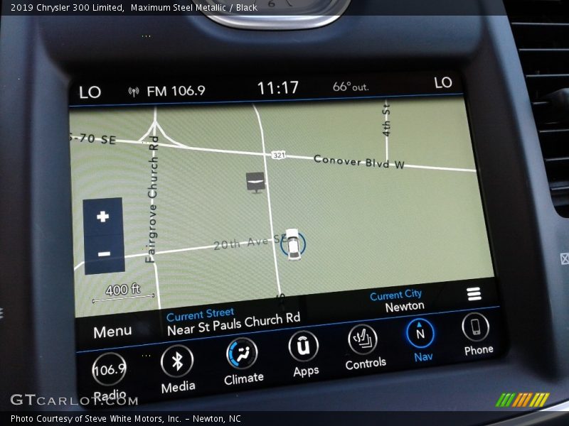 Maximum Steel Metallic / Black 2019 Chrysler 300 Limited