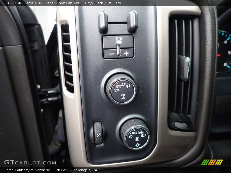 Controls of 2017 Sierra 1500 Denali Crew Cab 4WD