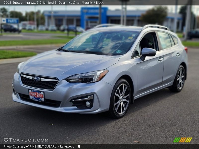 Ice Silver Metallic / Black 2018 Subaru Impreza 2.0i Limited 5-Door