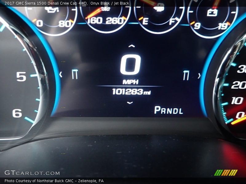 Onyx Black / Jet Black 2017 GMC Sierra 1500 Denali Crew Cab 4WD