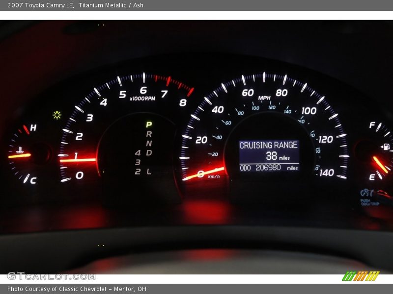 Titanium Metallic / Ash 2007 Toyota Camry LE