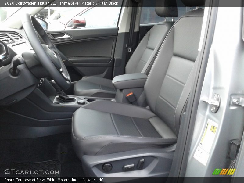 Front Seat of 2020 Tiguan SEL