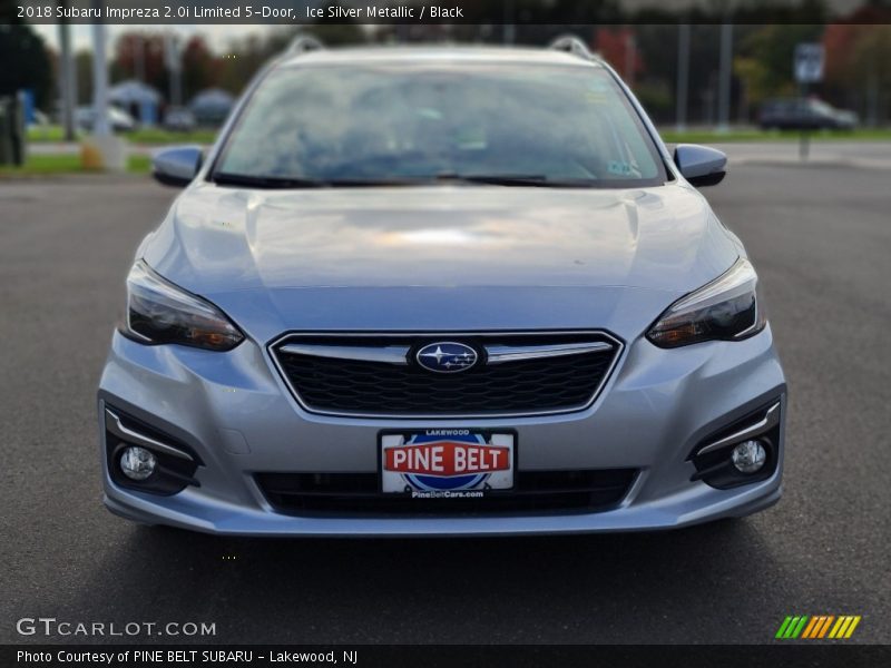 Ice Silver Metallic / Black 2018 Subaru Impreza 2.0i Limited 5-Door