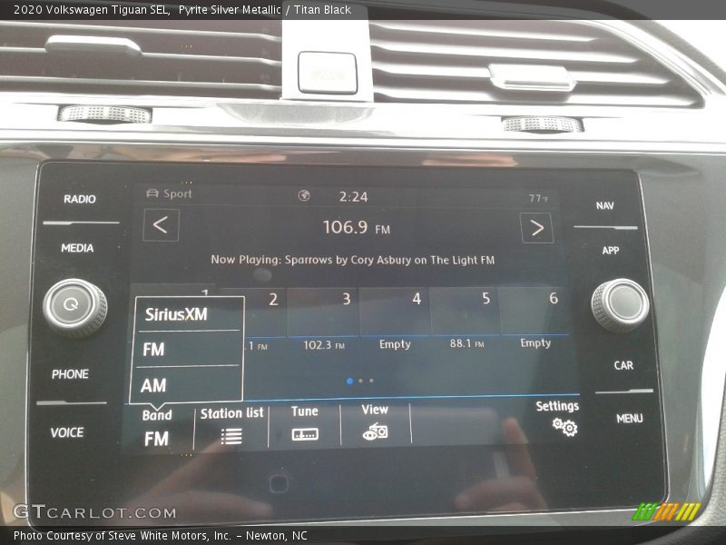 Audio System of 2020 Tiguan SEL