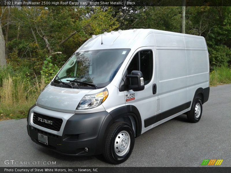 Bright Silver Metallic / Black 2021 Ram ProMaster 2500 High Roof Cargo Van