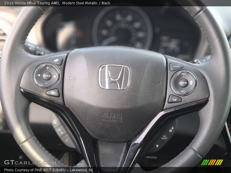 Modern Steel Metallic / Black 2019 Honda HR-V Touring AWD