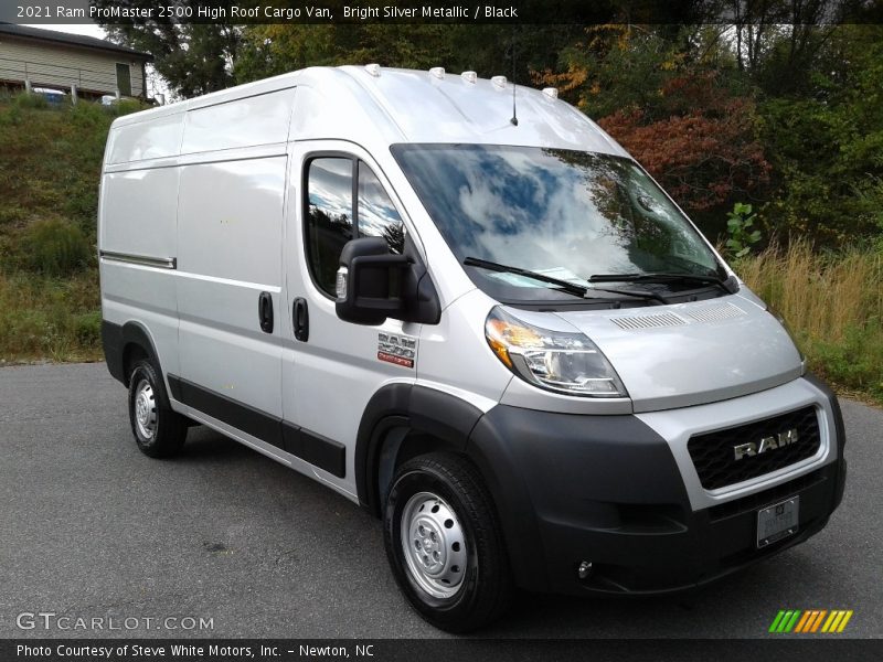 Front 3/4 View of 2021 ProMaster 2500 High Roof Cargo Van