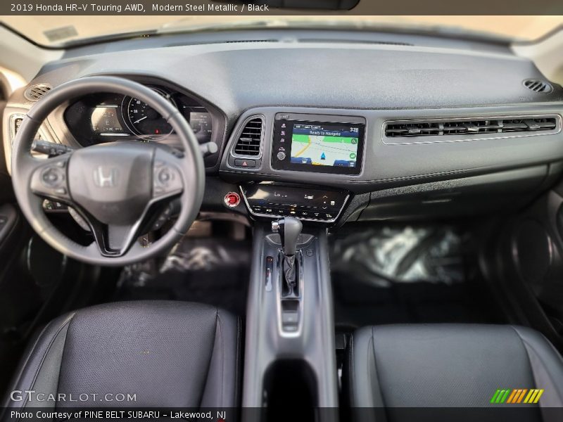 Modern Steel Metallic / Black 2019 Honda HR-V Touring AWD