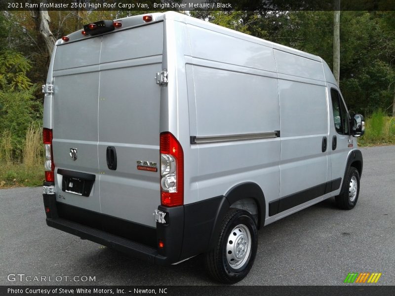 Bright Silver Metallic / Black 2021 Ram ProMaster 2500 High Roof Cargo Van